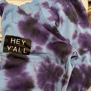 Addison Rae: Hey Y'all Tie Dye Joggers